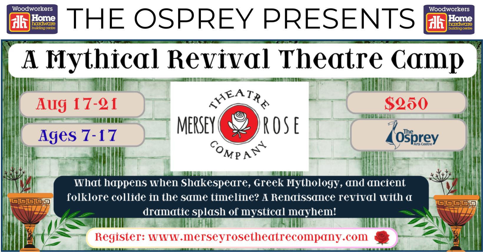 Mersey-Rose Theatre Company - Youth Theatre Camp
